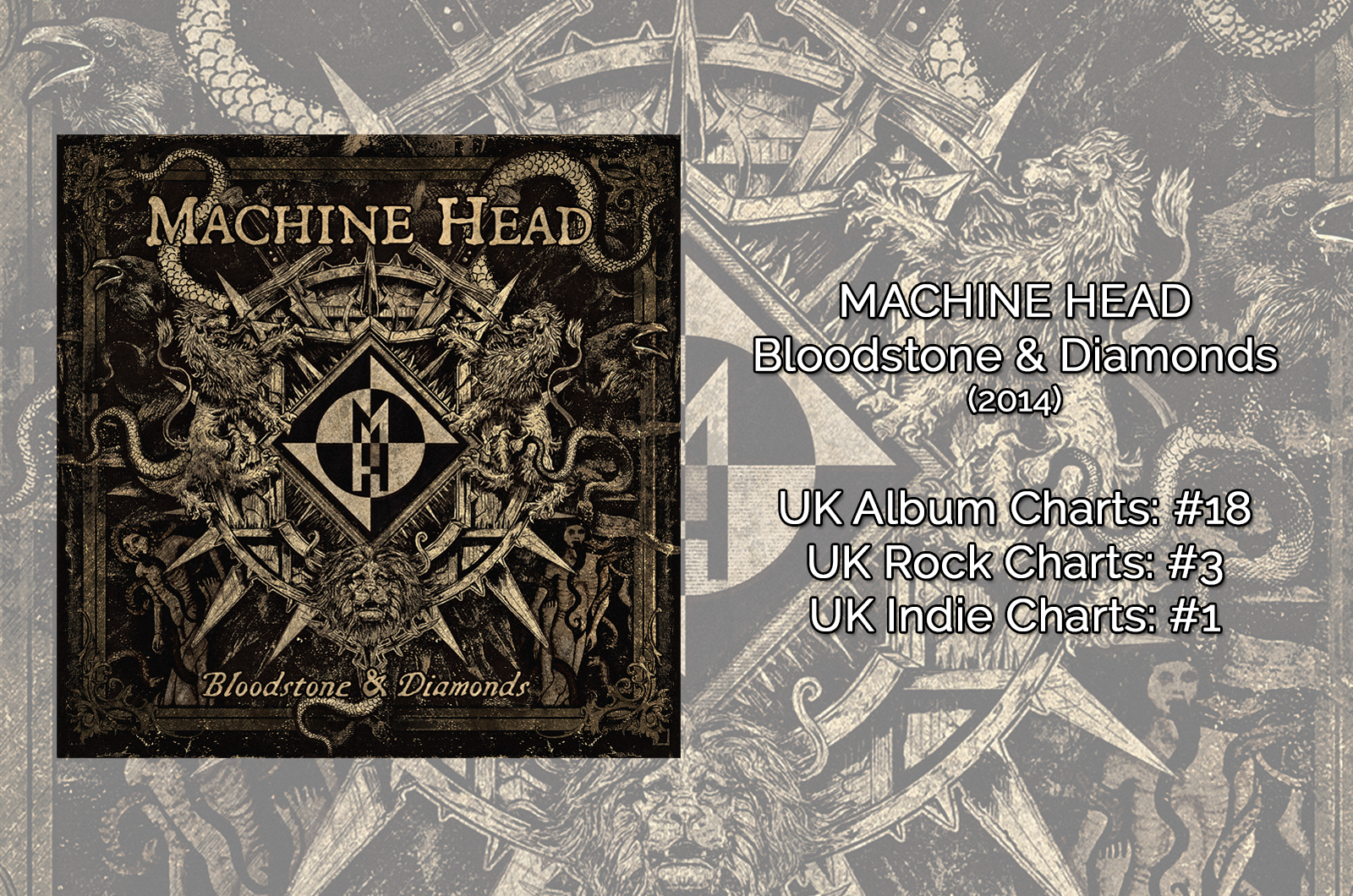 MACHINE HEAD - Bloodstone & Diamonds