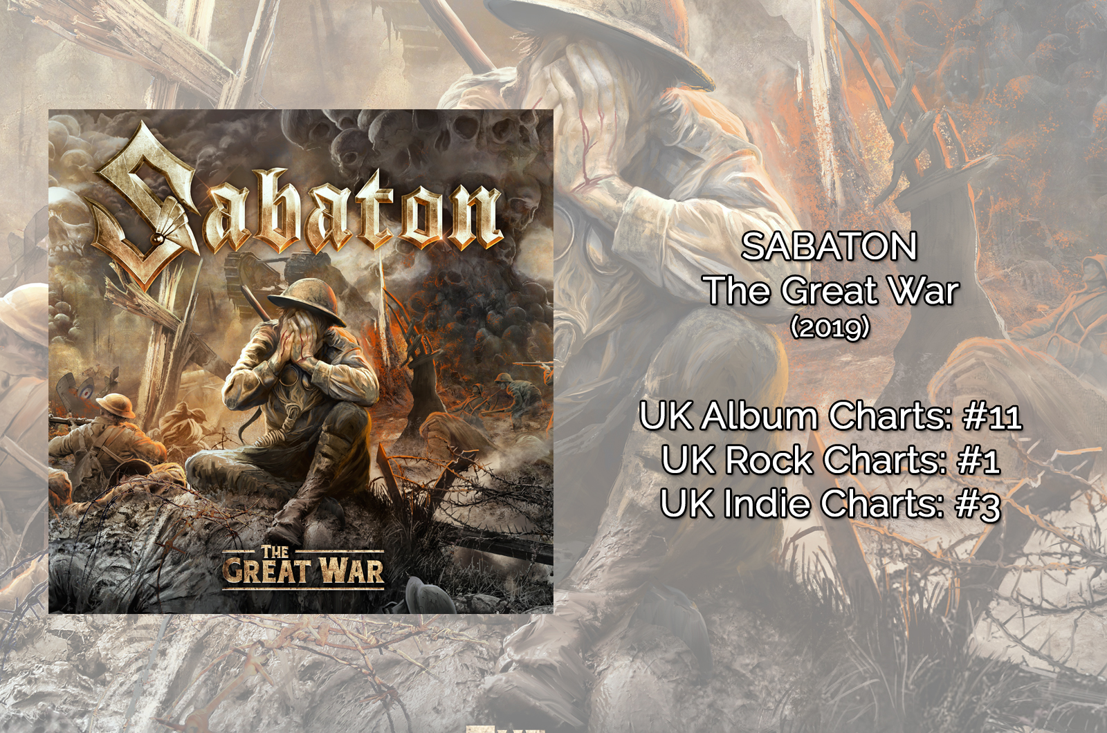 SABATON - The Great War